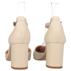 Sandali Donna Donna Beige tacco 7 cm