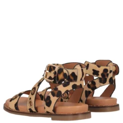 Sandali Donna Leopard