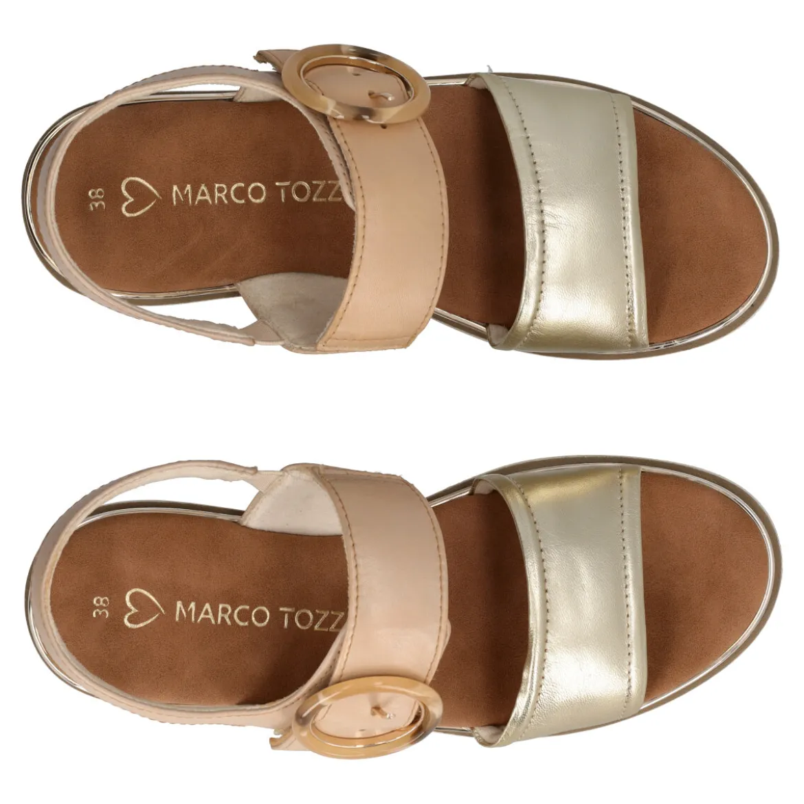 Sandali Donna Oro