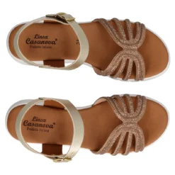 Sandali Donna Oro