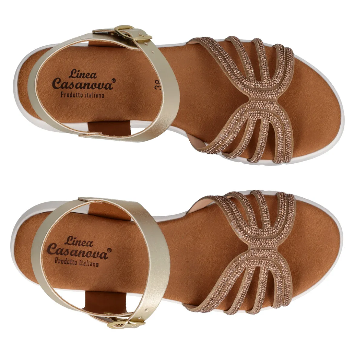 Sandali Donna Oro