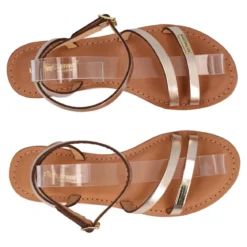 Sandali Donna Oro Metallizzato
