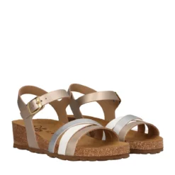 Sandali Donna Platino e Bianchi