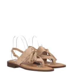 Sandali Infradito Donna Beige