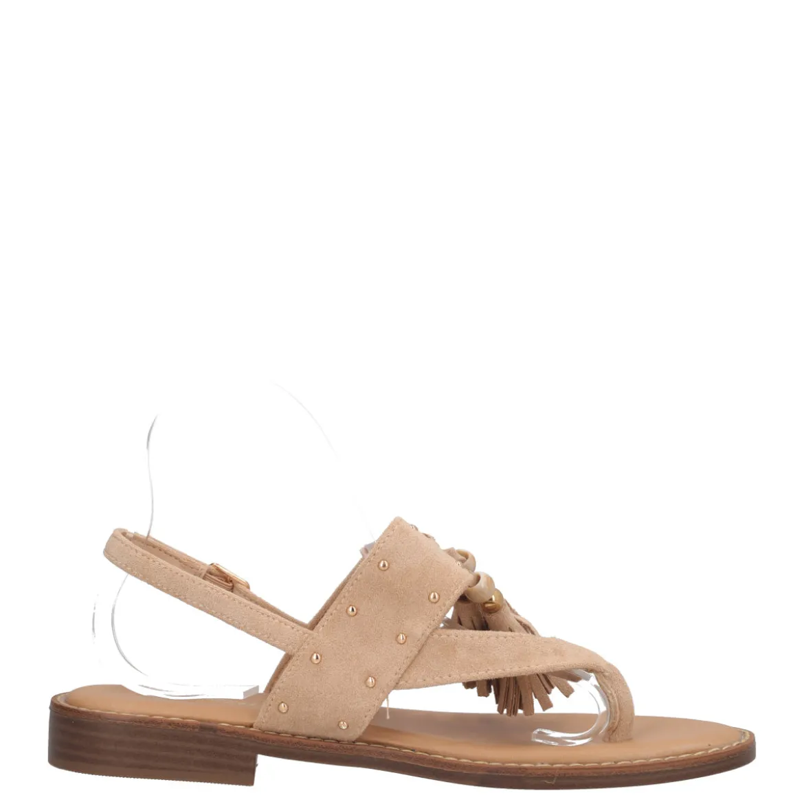 Sandali Infradito Donna Beige