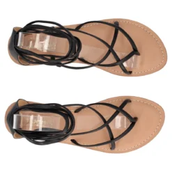 Sandali Infradito Donna Neri