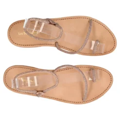Sandali Infradito Donna Oro Rosa
