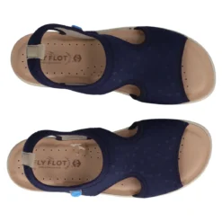 Sandalo Comfort Donna Blu