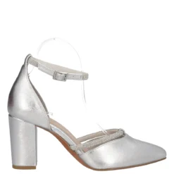 Sandalo con Tacco 8 cm Donna Silver