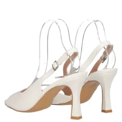 Sandalo con Tacco Donna Bianco