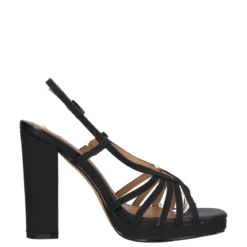 Sandalo con Tacco Donna Nero