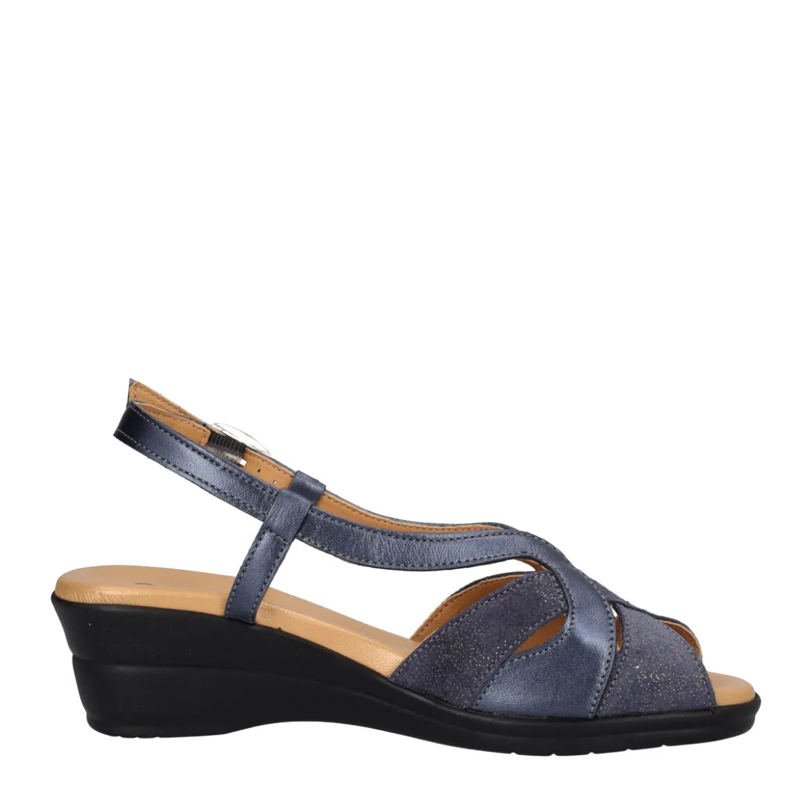 Sandalo Donna Blu Perla