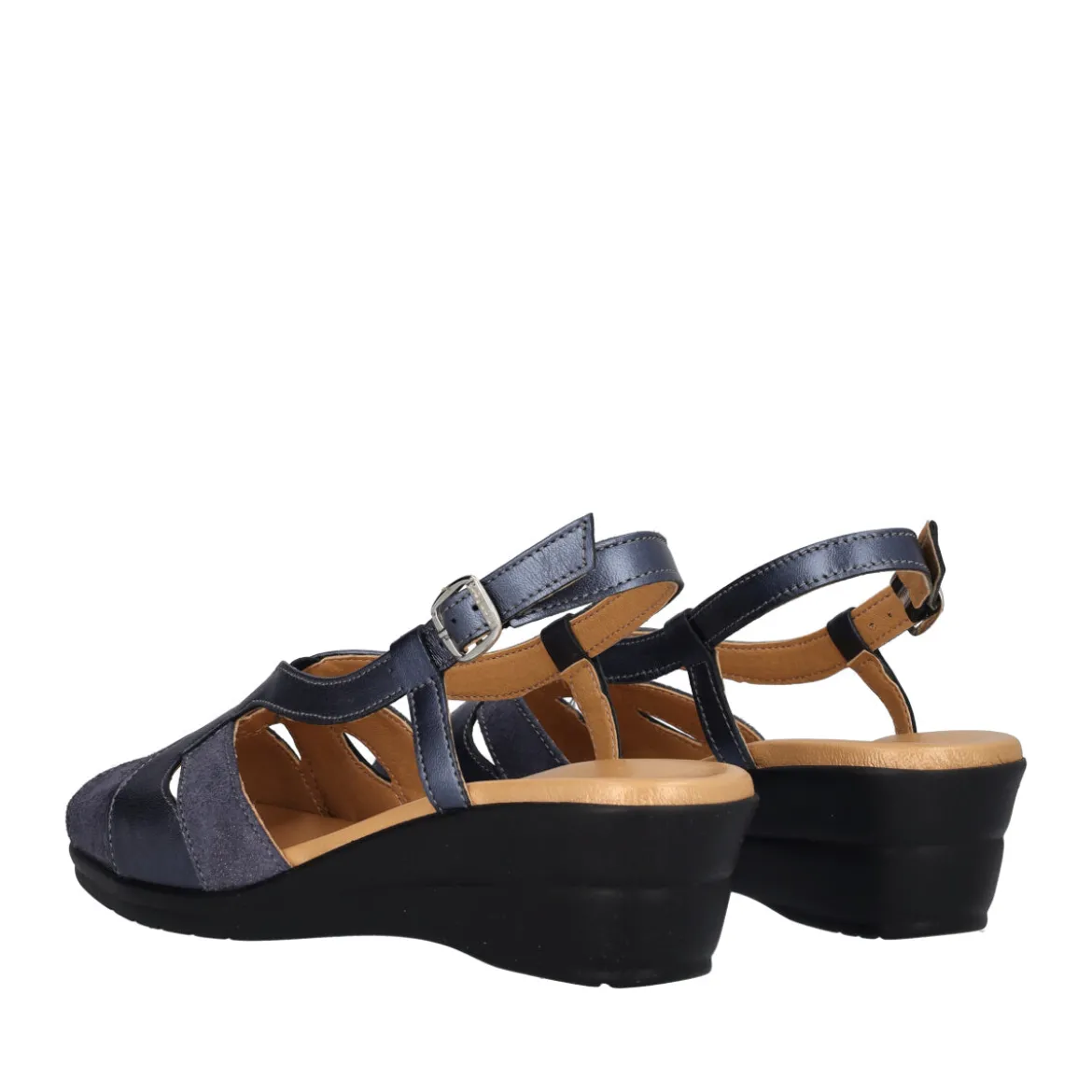 Sandalo Donna Blu Perla