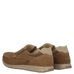 SANDERO Mocassino Comfort Uomo Taupe in Pelle