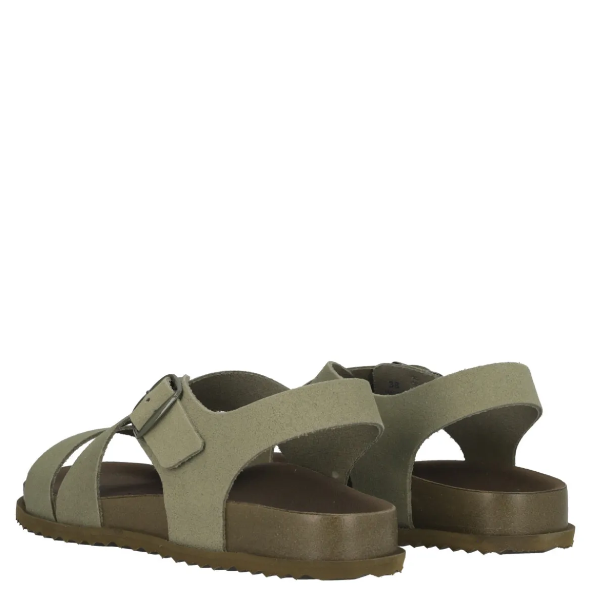 SANDYBETT Sandalo Donna Verde in pelle