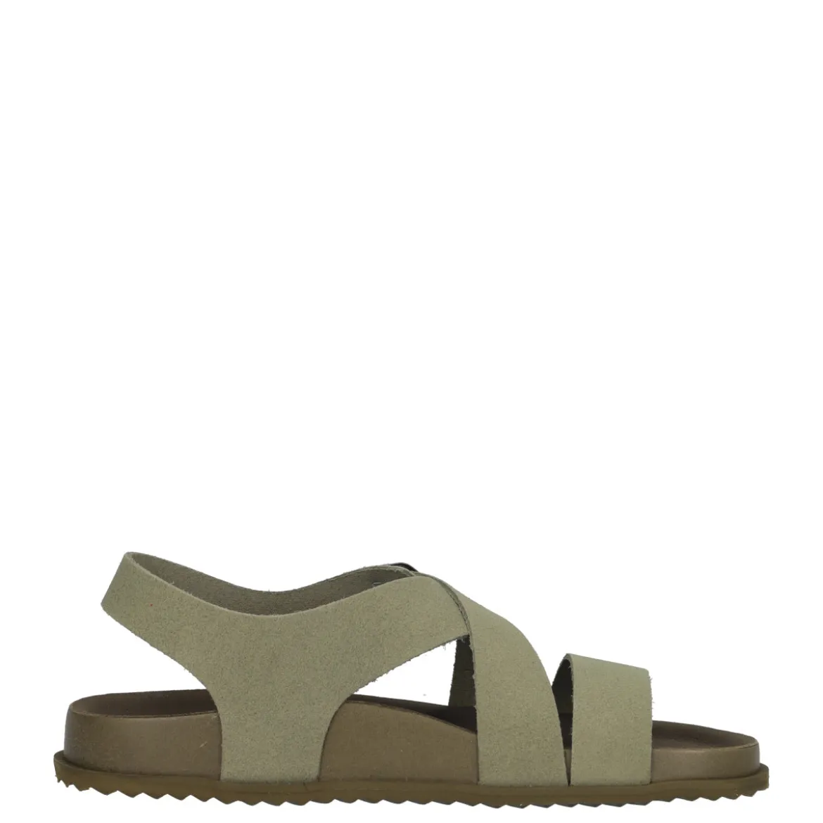 SANDYBETT Sandalo Donna Verde in pelle