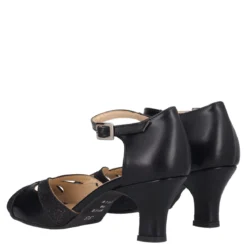 Scarpe da Ballo Donna Nere Tacco 6 cm