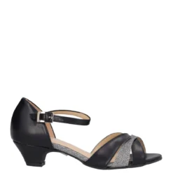 Scarpe da Ballo Donna Nere tacco 4 cm