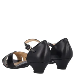 Scarpe da Ballo Donna Nere tacco 4 cm