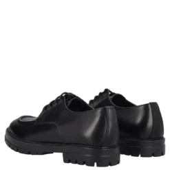 Scarpe eleganti e Cerimonia Uomo Nere in Pelle