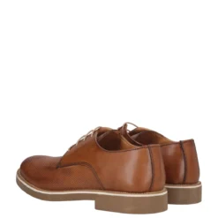 Scarpe Eleganti Uomo Color Cuoio in Pelle