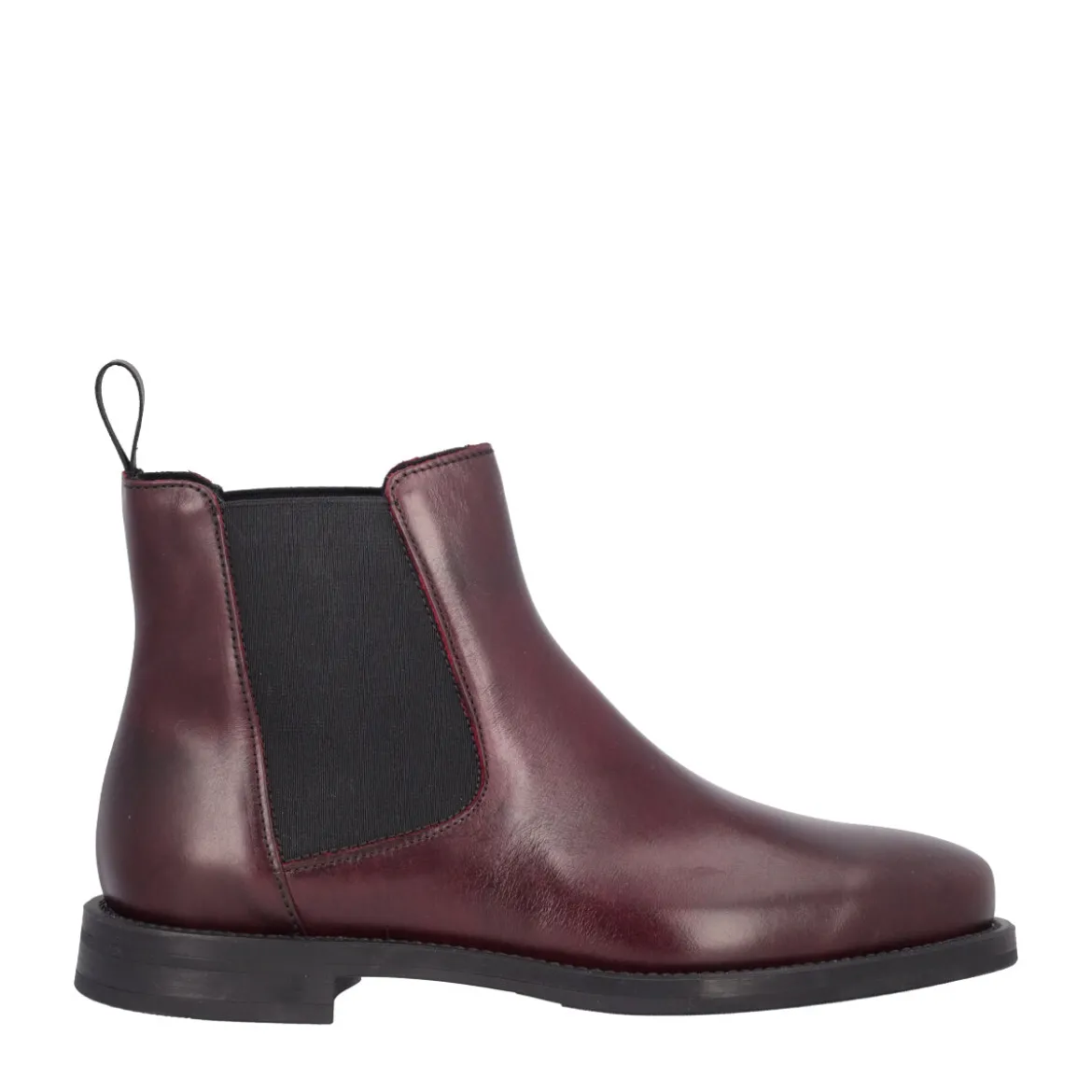 SETA Stivaletti Donna Bordeau in Pelle