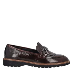 SIMPLY Mocassini Donna Borgogna