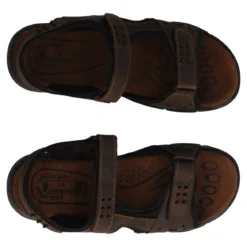 SK05 Sandali Uomo Marroni