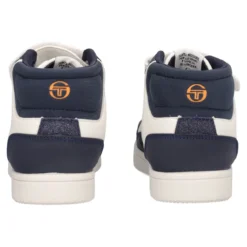 SLAM JUNIOR MID LTX Sneakers Alte Bambino Bianche e Blu
