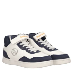 SLAM JUNIOR MID LTX Sneakers Alte Bambino Bianche e Blu