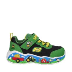 S LIGHTS Sneakers Bambino Verdi con Luci