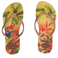 SLIM TROPICAL Infradito Donna Gialle