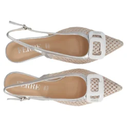 Slingback Donna Argento