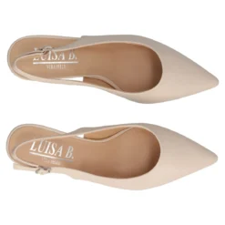 Slingback Donna Beige