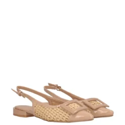 Slingback Donna Beige