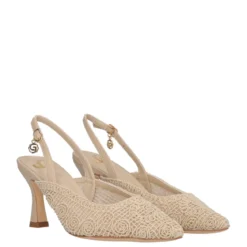 Slingback Donna Beige