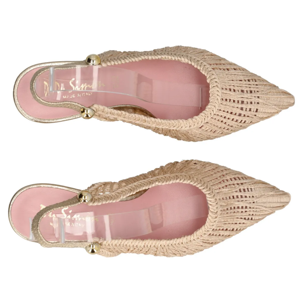 Slingback Donna Beige