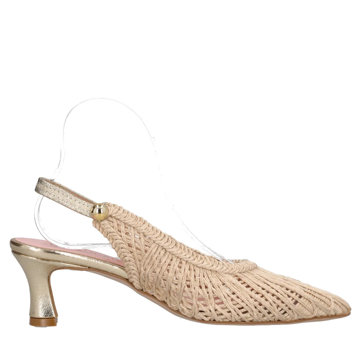 Slingback Donna Beige