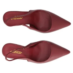Slingback Donna Bordeaux