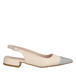 Slingback Donna Burro e Silver