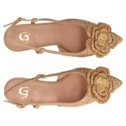 Slingback Donna Camel