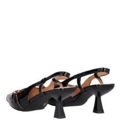 Slingback Donna Nere in Vernice