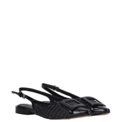 Slingback Donna Nero