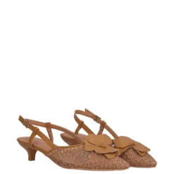 Slingback Donna Nude