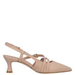 Slingback Donna Nude Tacco 5 cm