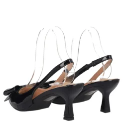 Slingback Donna Vernice Nere