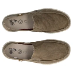 SLIP ON WASHED Mocassini Uomo Taupe