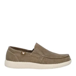 SLIP ON WASHED Mocassini Uomo Taupe