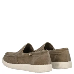 SLIP ON WASHED Mocassini Uomo Taupe