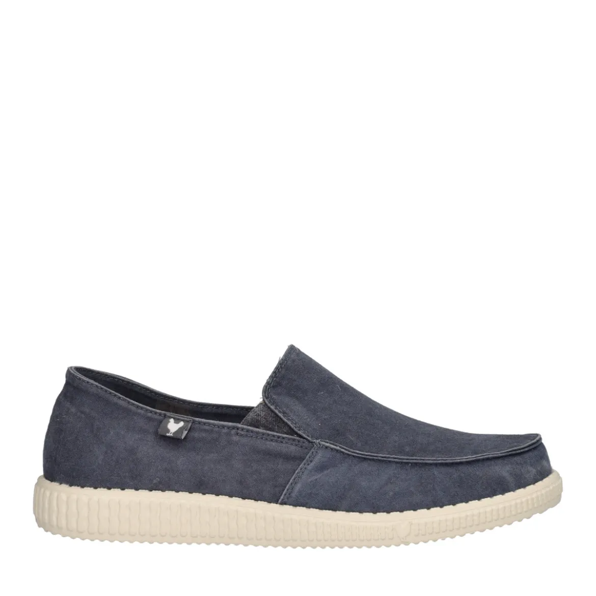 SLIP ON WASHED Slip-on Uomo Blu Denim